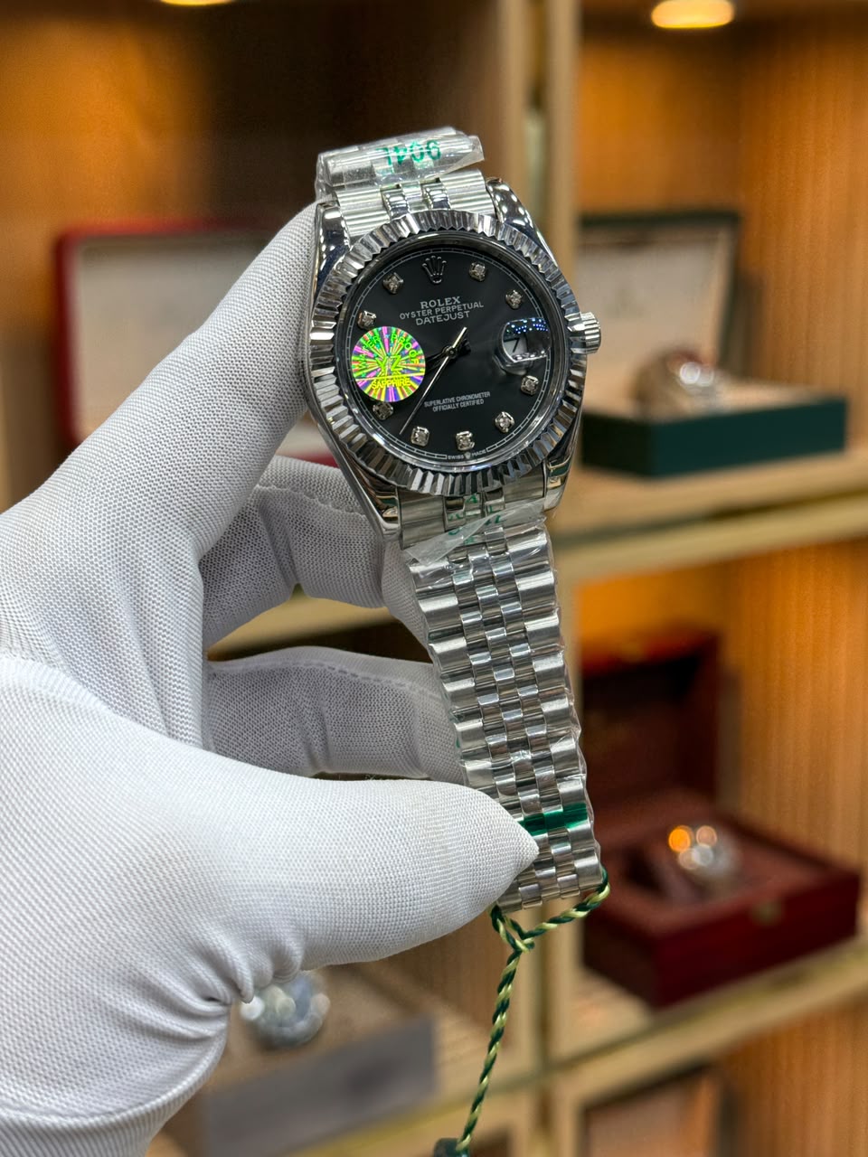 Rolex DATEJUST Silver Master grade