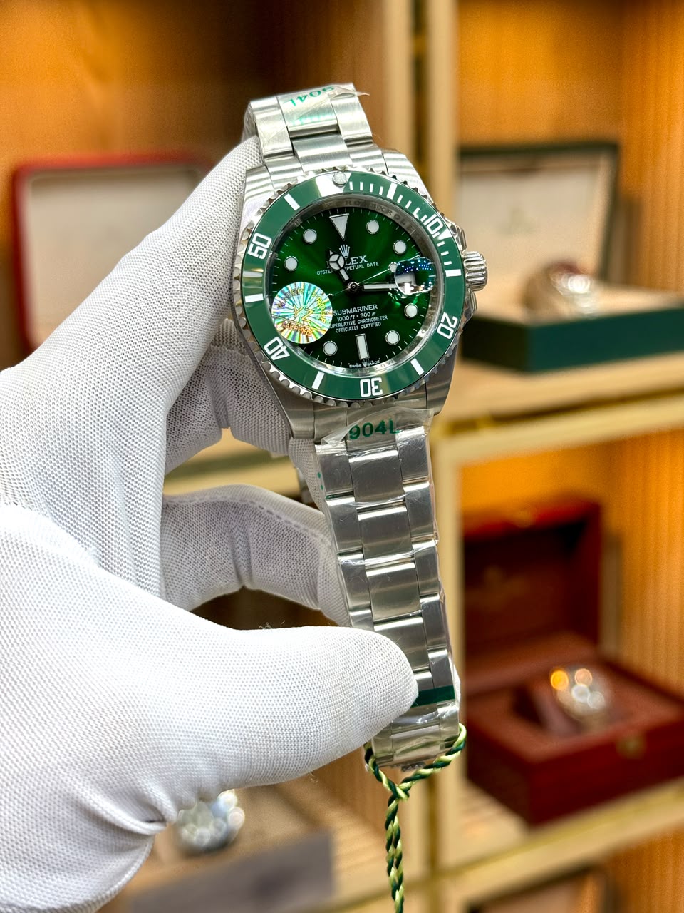 Rolex SUBMARINER Hulk Master grade
