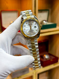 Rolex twotune white Dial