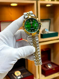 Rolex datejust Green dial