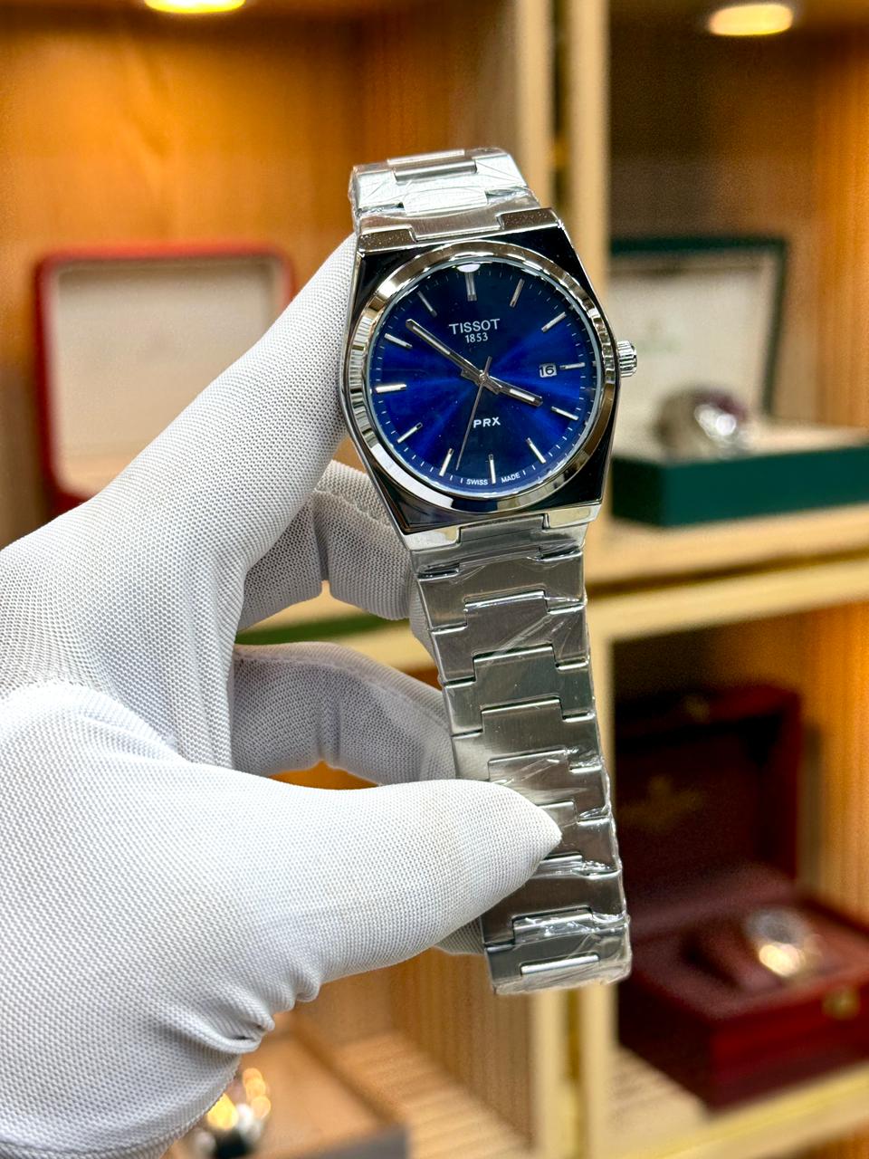 TISSOT PRX – Dark blue