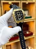Curren Luxury Chronograph – Gold Black