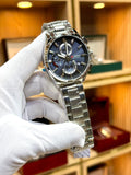 Curren Chronograph – Silver - Blue