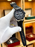 Curren Sport Chronograph – Black - Silver