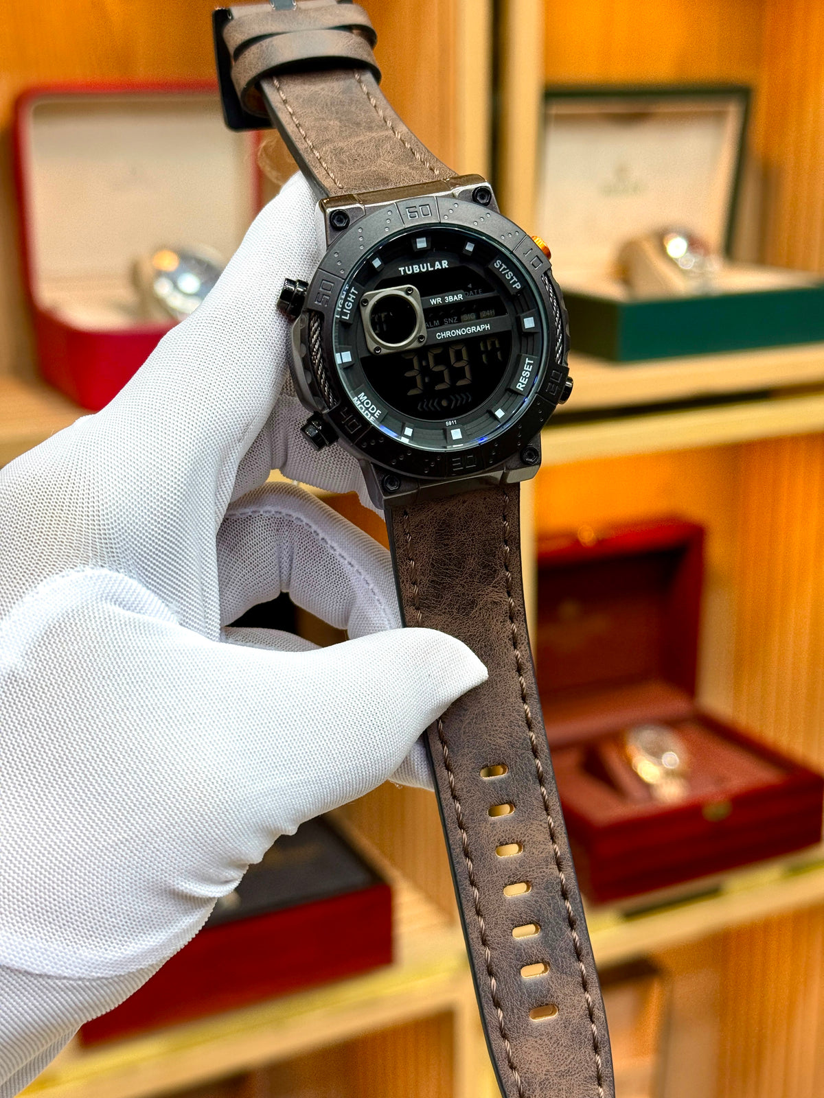 TUBULAR – Analog/Digital Watch