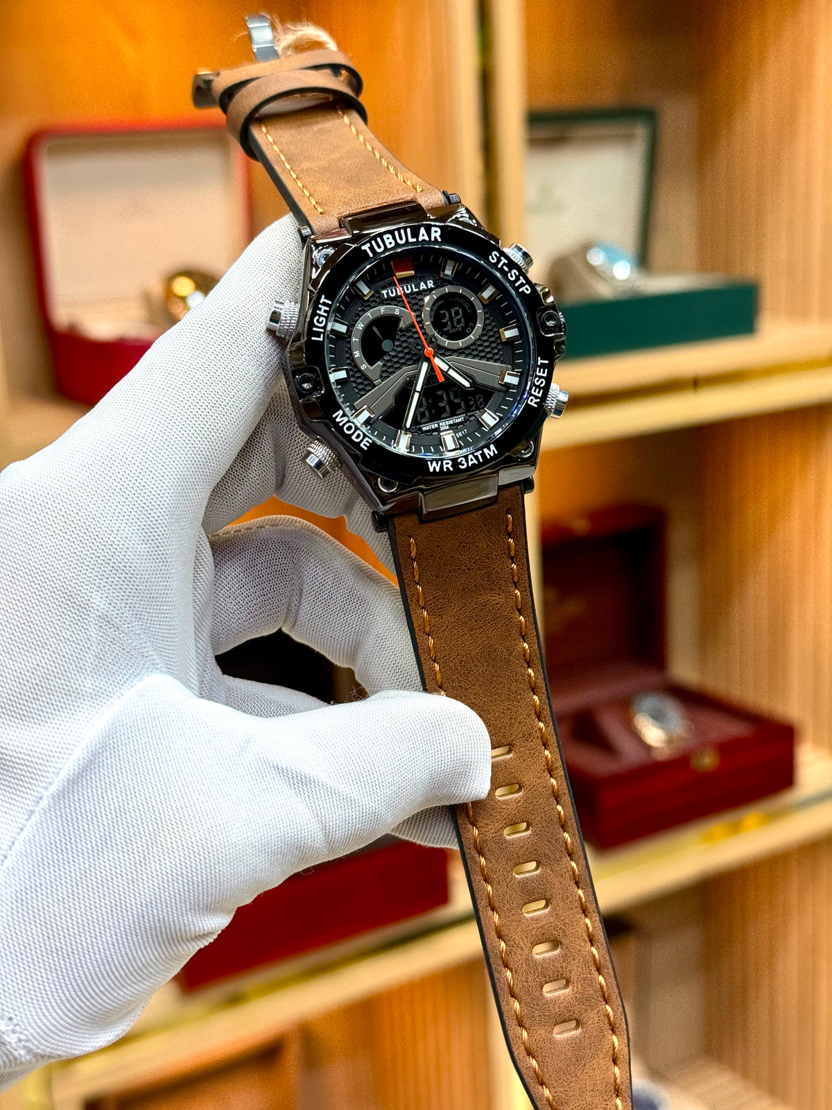TUBULAR – Analog/Digital Chrono Watch