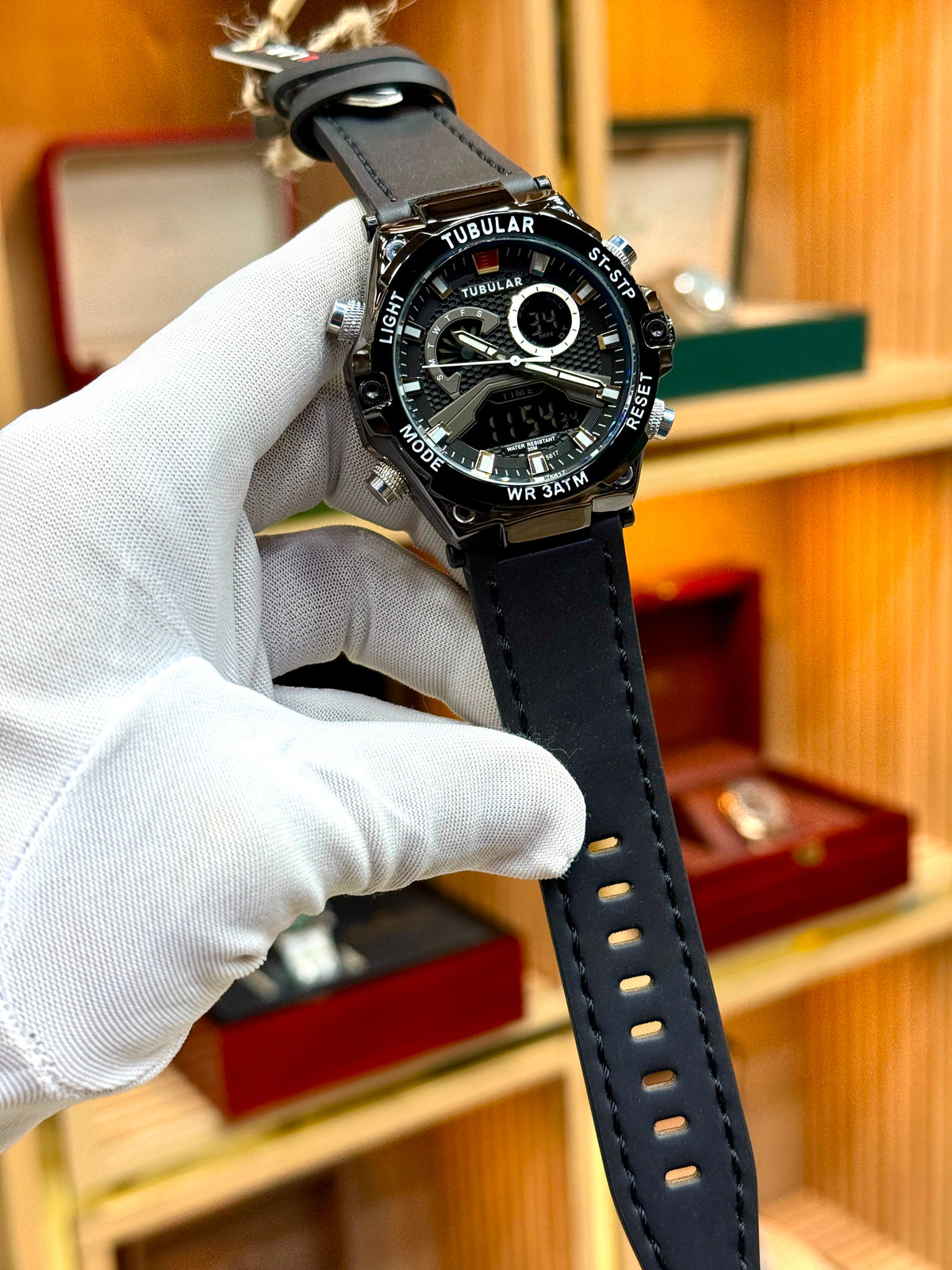 TUBULAR – Analog/Digital Chrono Watch