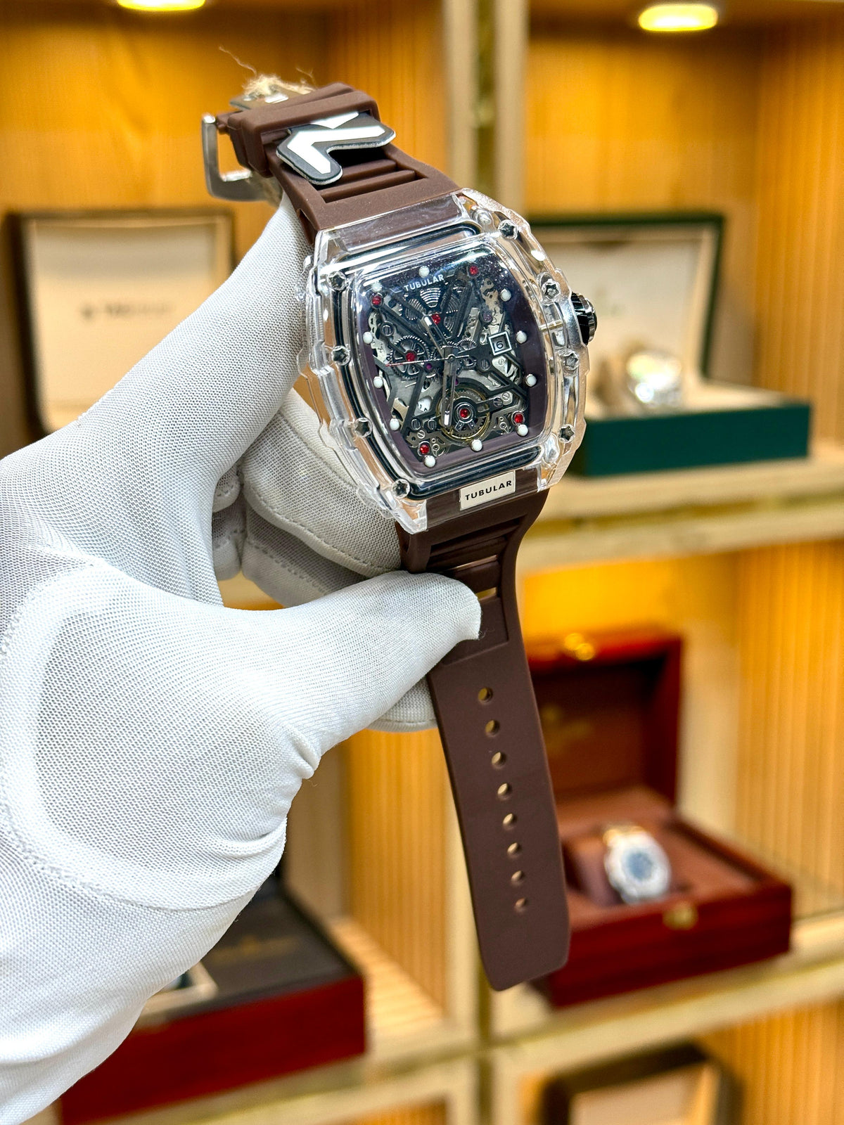 TUBULAR – Analog Quartz Watch