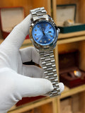 Rolex datejust tiffany dial