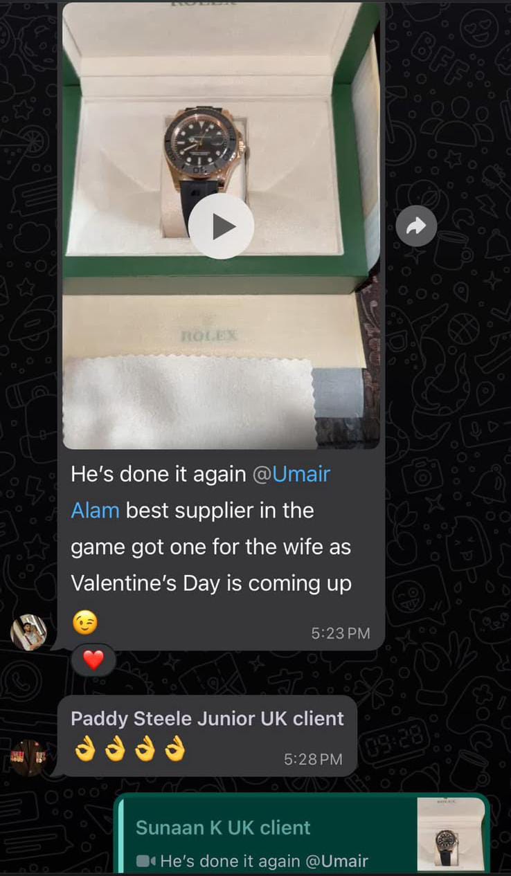 Grand Watches customer review