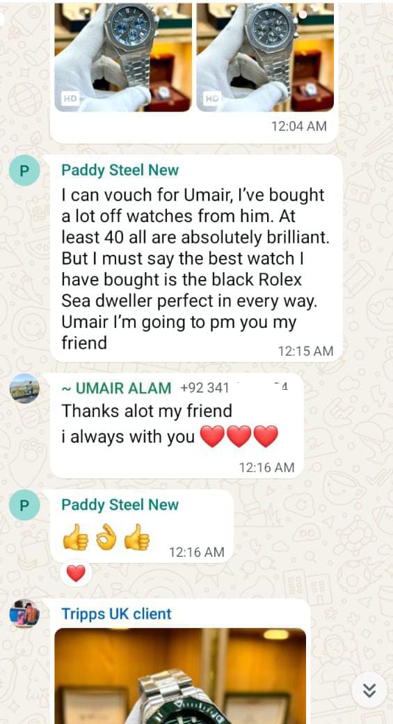 Grand Watches customer review