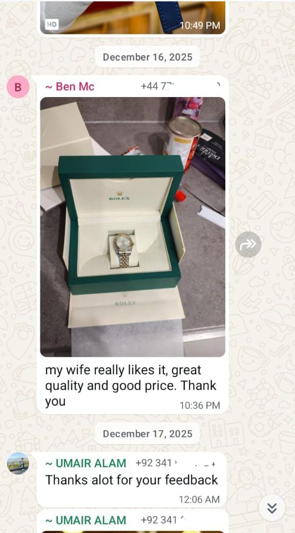 Grand Watches customer review