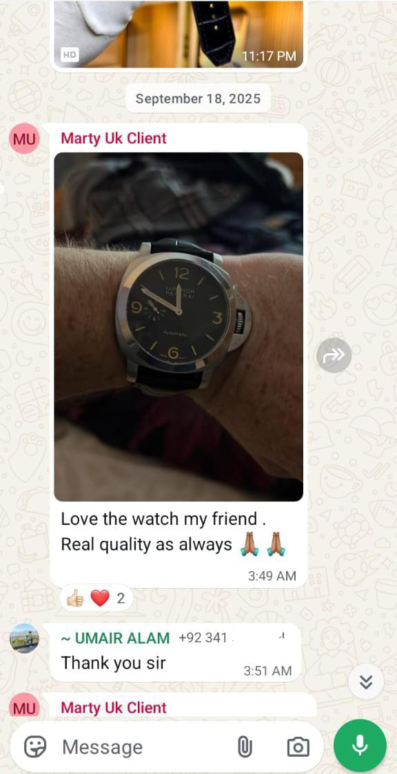 Grand Watches customer review